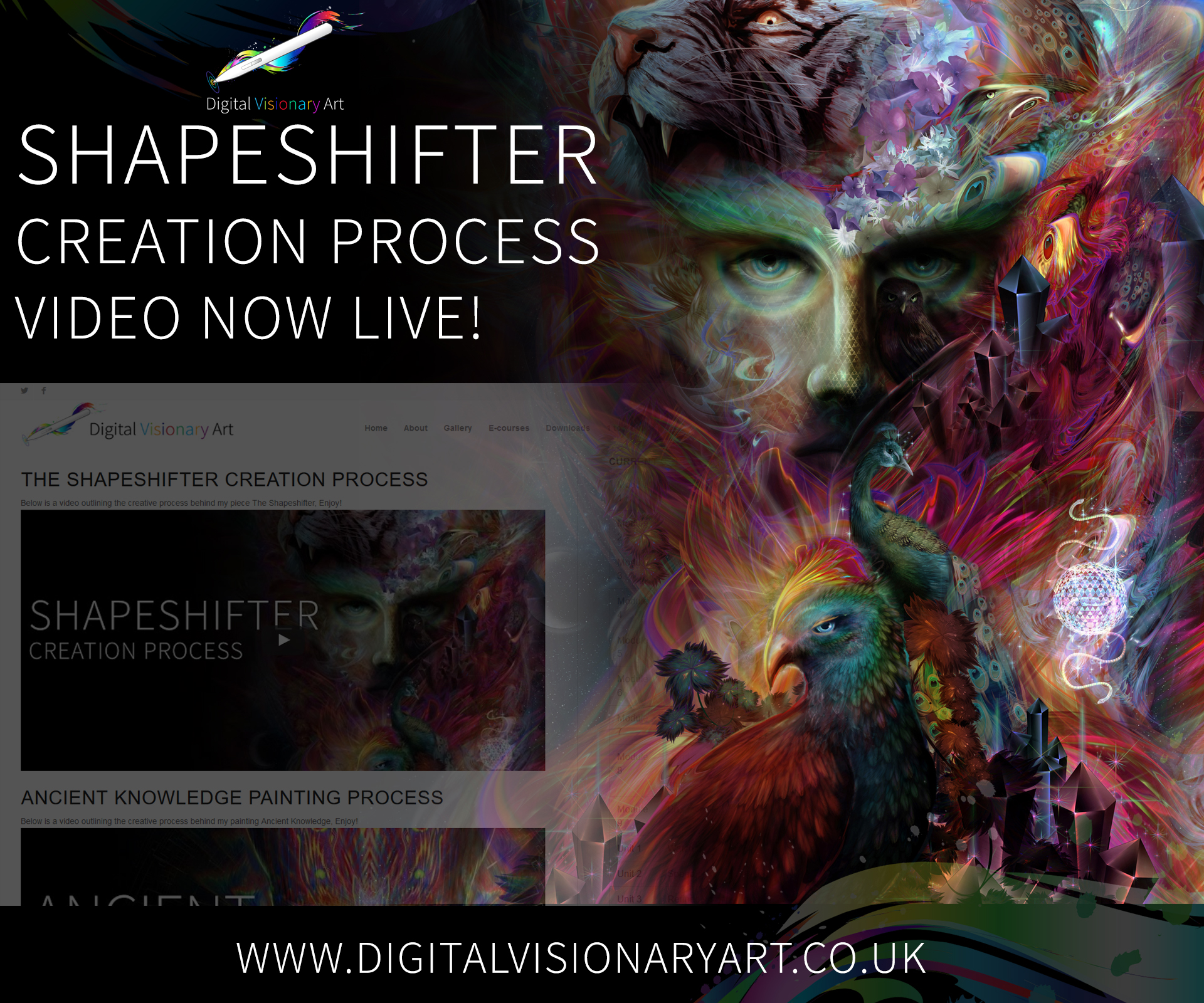 shapeshifter video now live!
